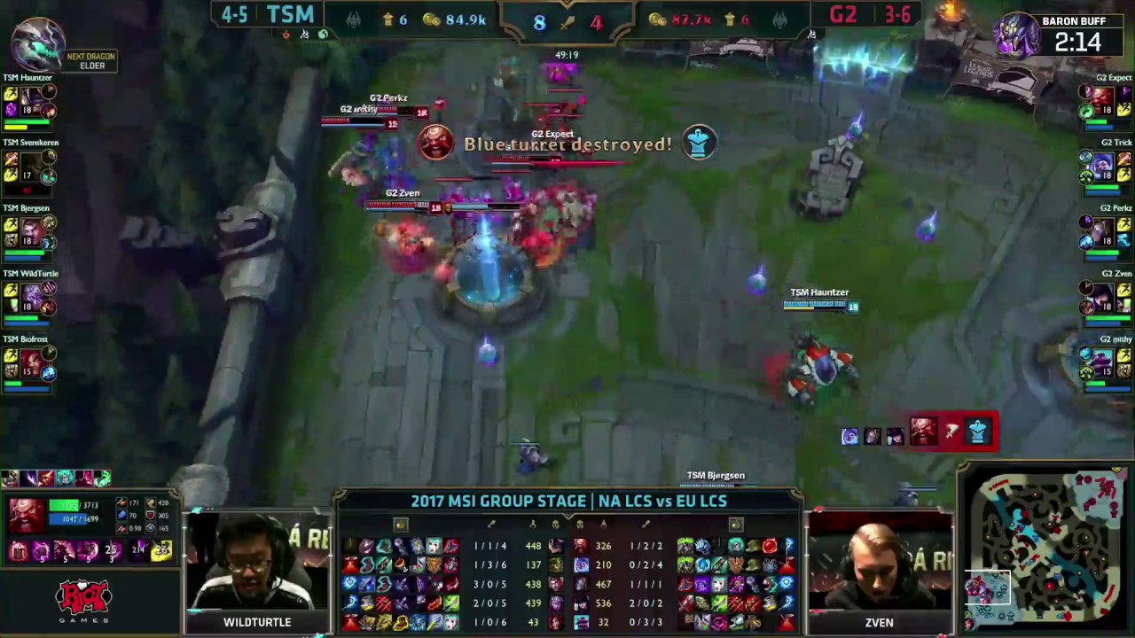 G2 Expect's decisive call to win vs TSM at MSI 2017