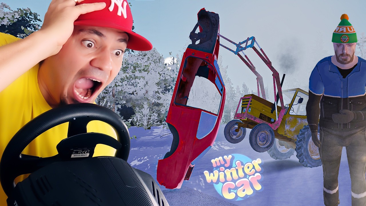 🚘❄️ 500 PLN ZA SATSUME A JA JĄ UKRADŁEM?! | MY Winter Car #08