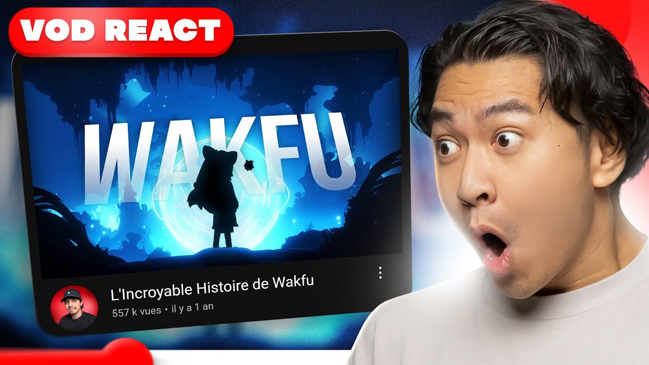 JE RÉAGIS À L'INCROYABLE HISTOIRE DE WAKFU