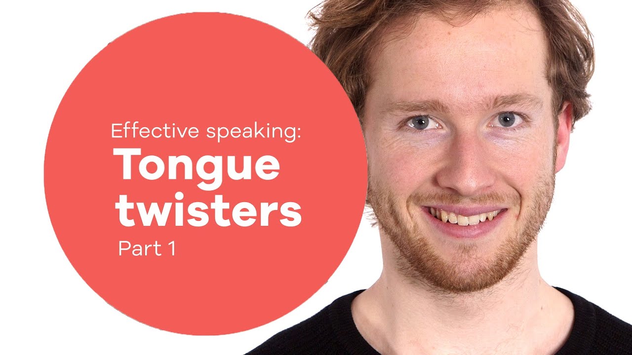 Vocal exercise - Speaking #3: Tongue twisters part 1