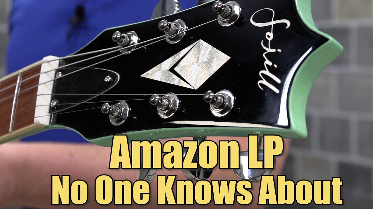 Самая потрясающая копия Amazon Les Paul? | Обзор гитары Fojill LP