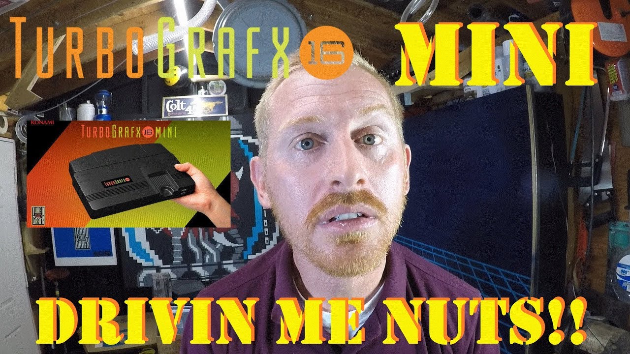 KONAMI DRIVES ME TO DRINK!! TURBO GRAFX MINI 8 MORE GAMES!!