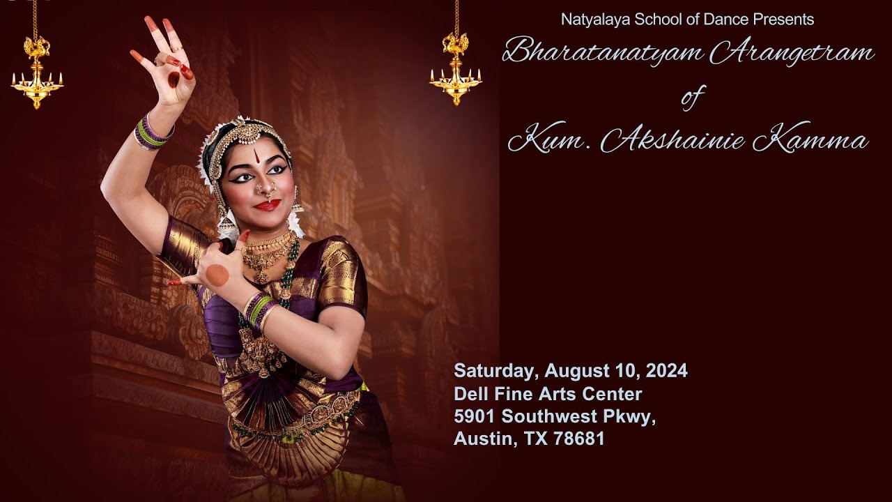 Bharatanatyam Arangetram of Akshainie Kamma - Replay