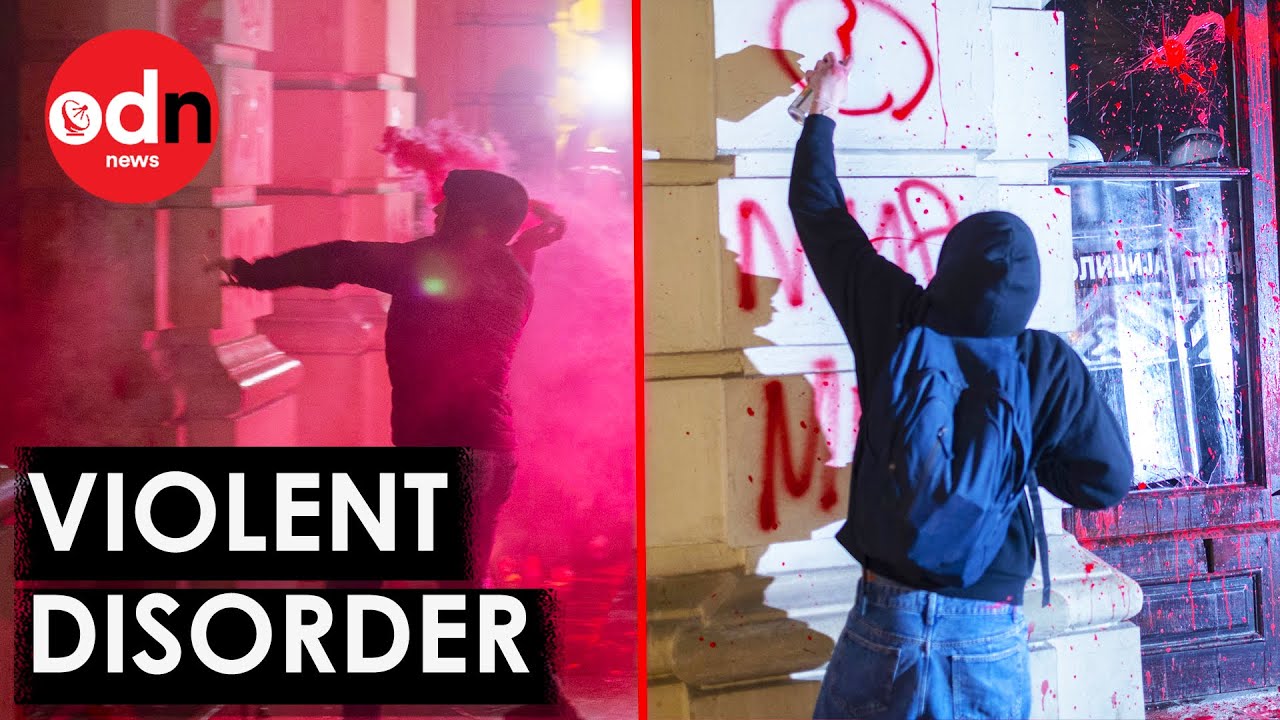 Violent Protests Erupt in Serbia After Fatal Train Station Roof Collapse