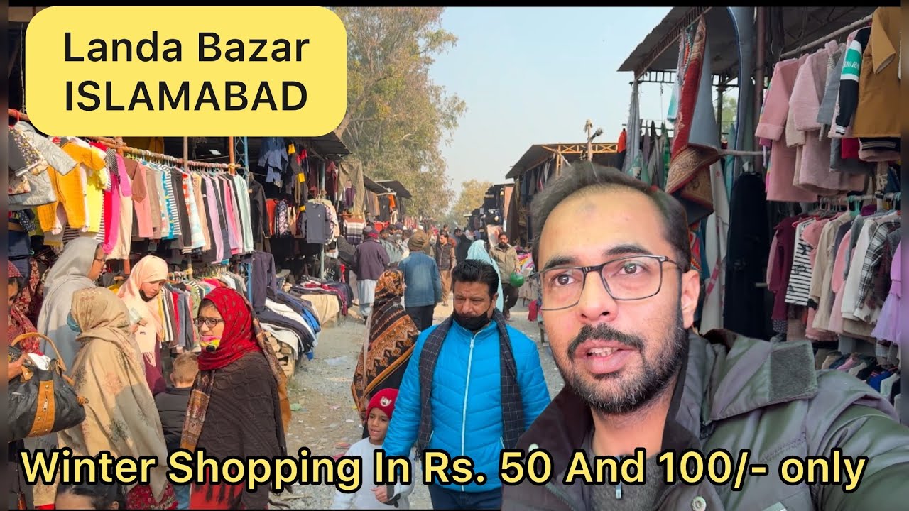 Landa Bazar Islamabad | Cheap Branded Thrifted Clothes | Affordable Winter Shopping 2024