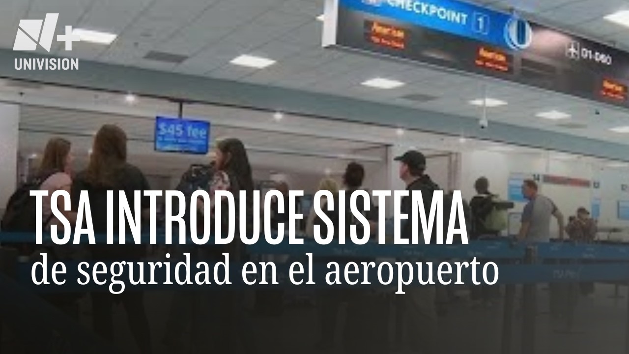 TSA lanza nueva tecnología para seguridad en el aeropuerto de Miami