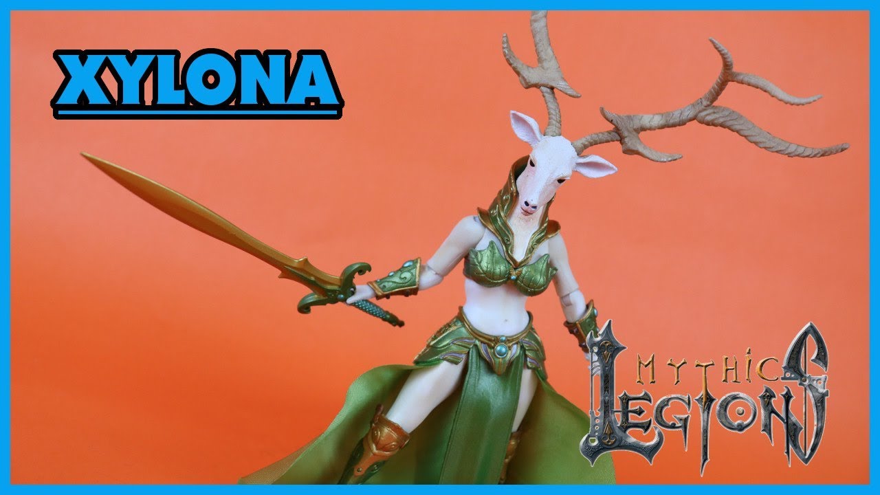 Four Horsemen Mythic Legions Advent of Decay XYLONA Action Figure Toy Review
