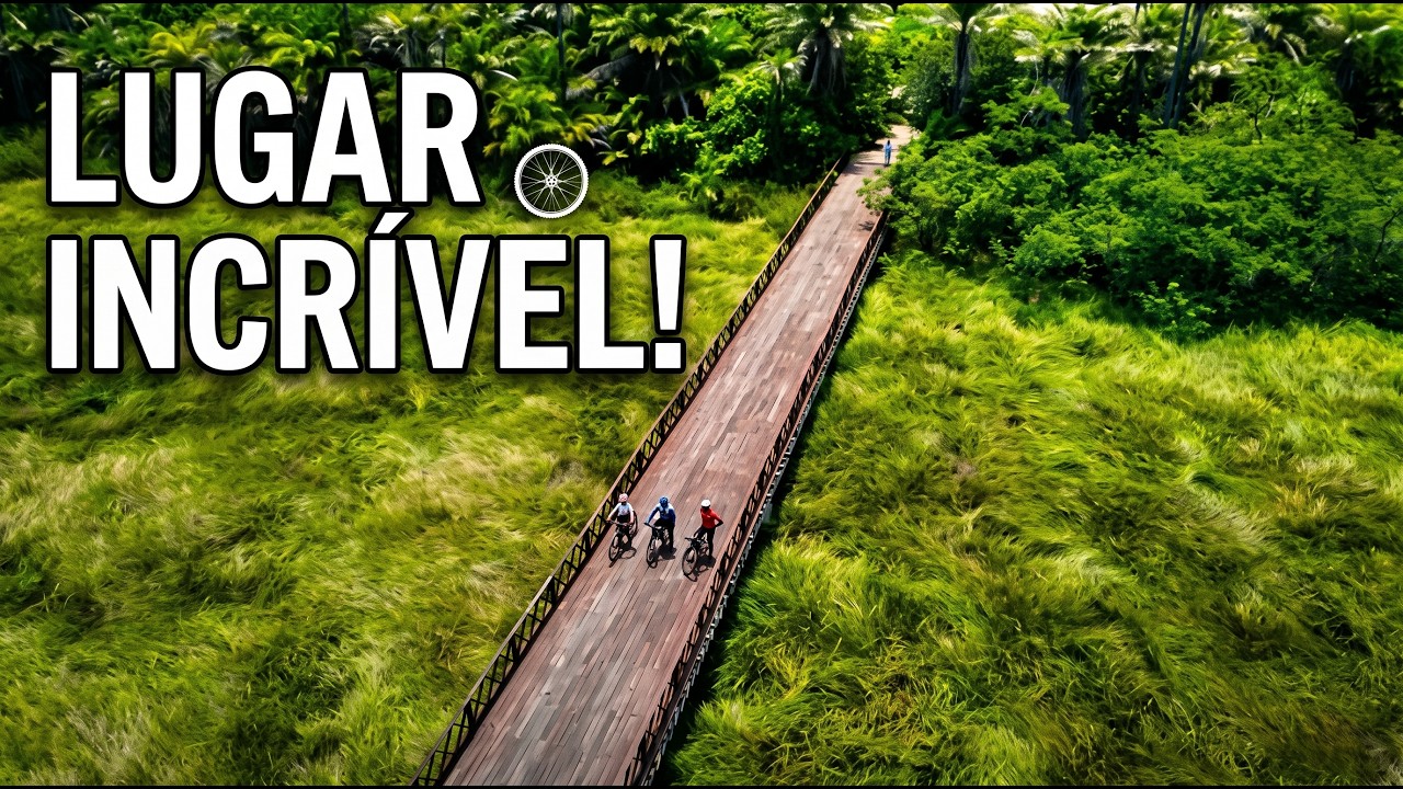 Pedal na Praia do Forte 🚴‍♂️  Castelo, Reserva Sapiranga e Rio Pojuca (Bahia)
