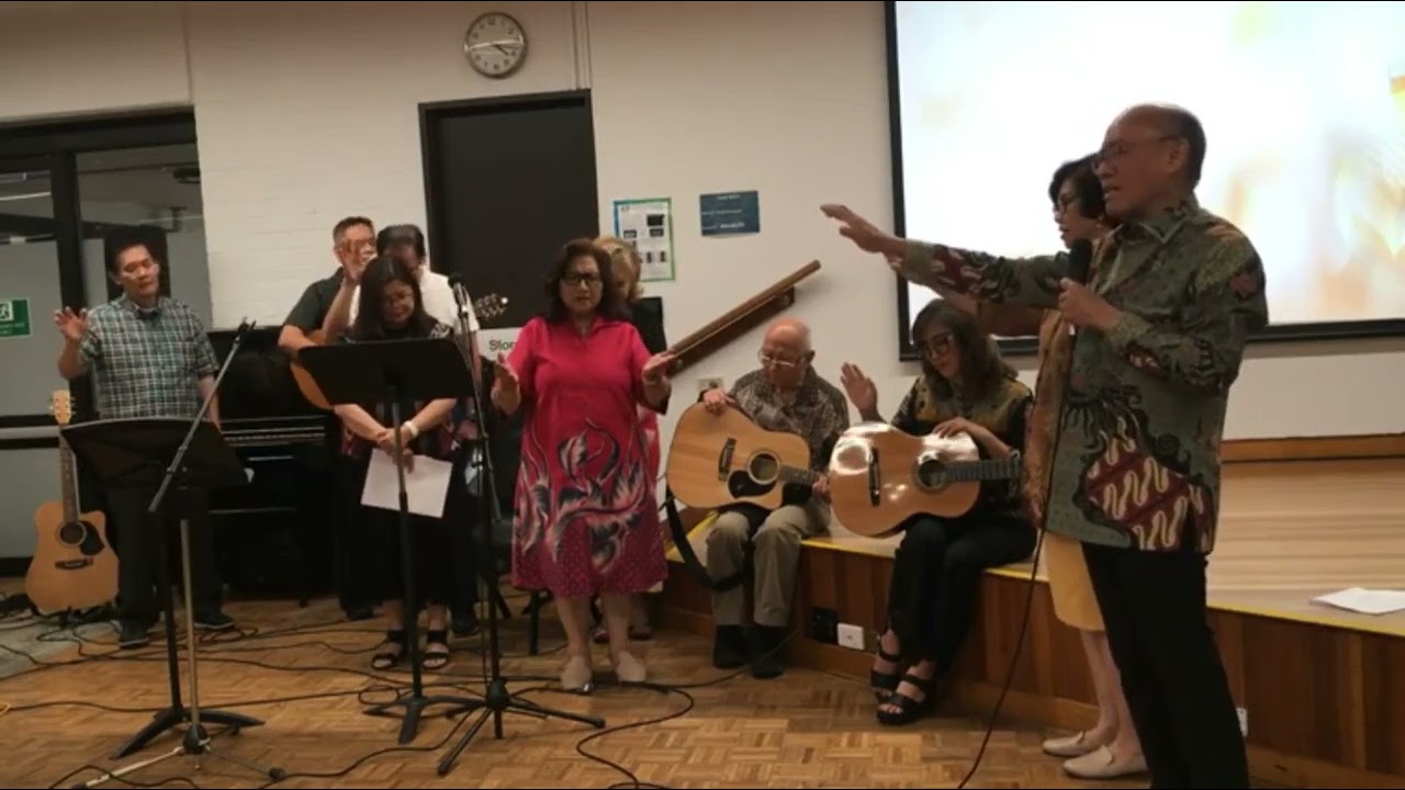 Choir and Bu Ruth's birthday celebration