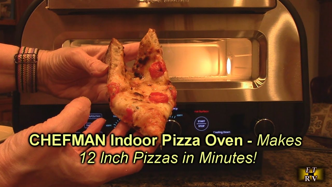 CHEFMAN Indoor Pizza Oven - Makes 12 Inch Pizzas in Minutes, Pizza Stone and Peel Included REVIEW