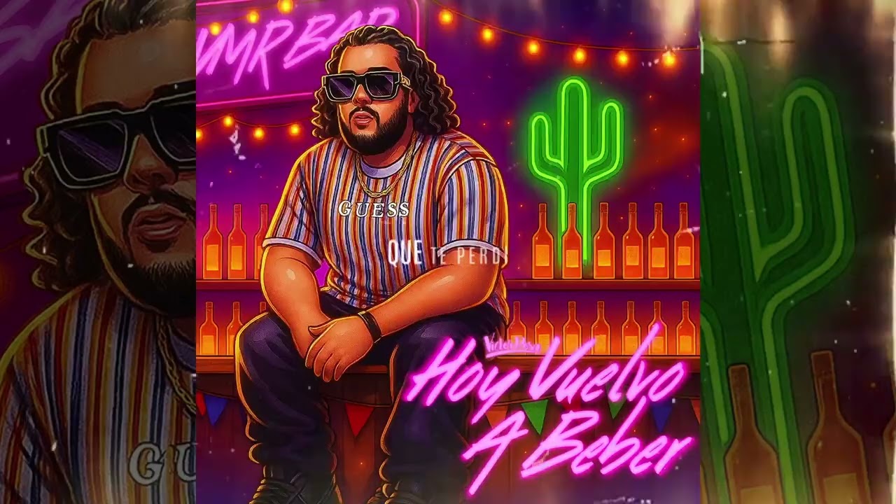 Hoy Vuelvo A Beber - Victor Rosa (Lyric Video)