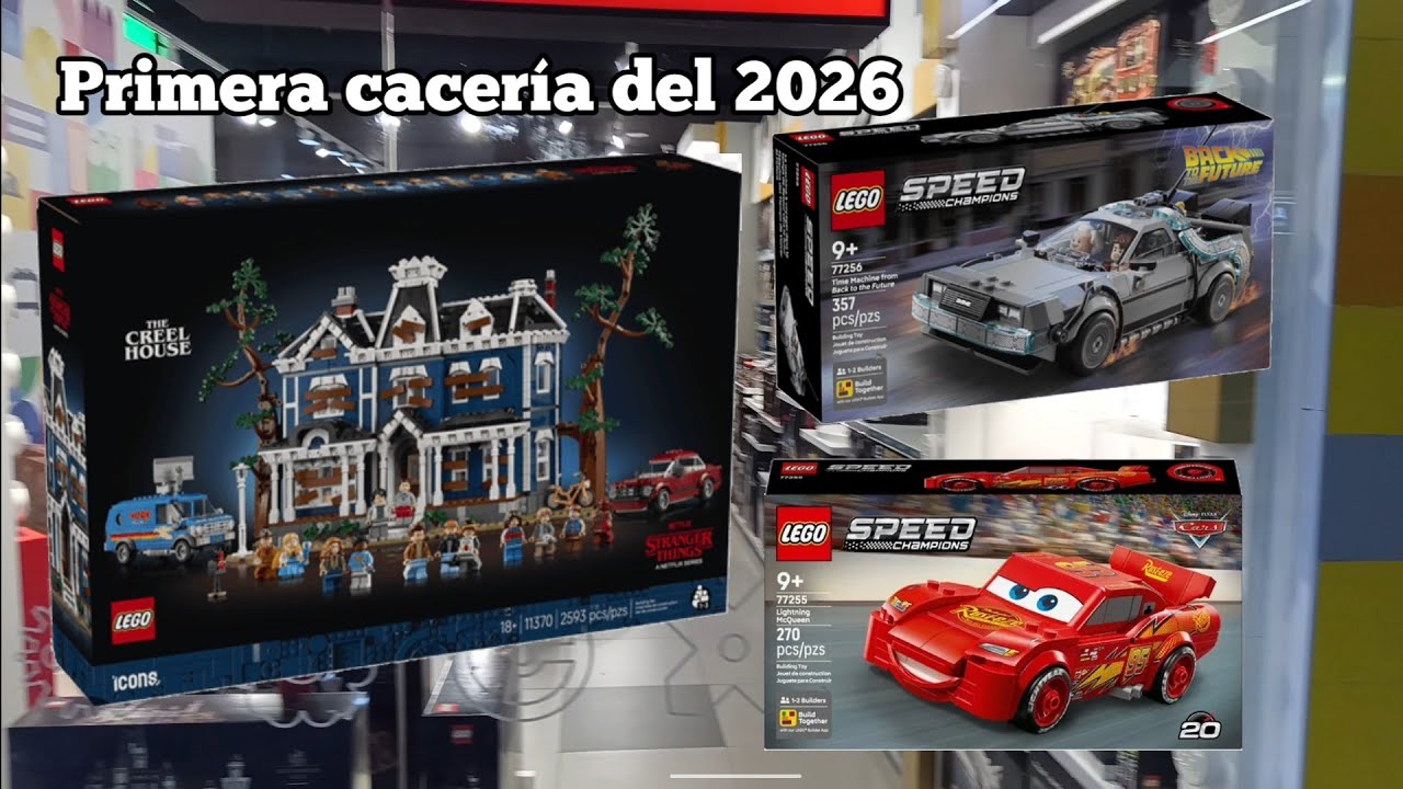 La primera cacería de LEGO en el año y del canal 