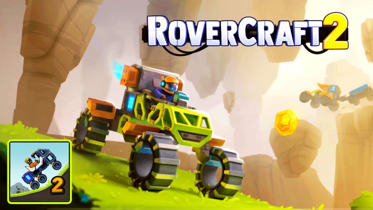 What Is Happening on the Planet AMARIS?【 Rovercraft 2 | Gameplay 1 】