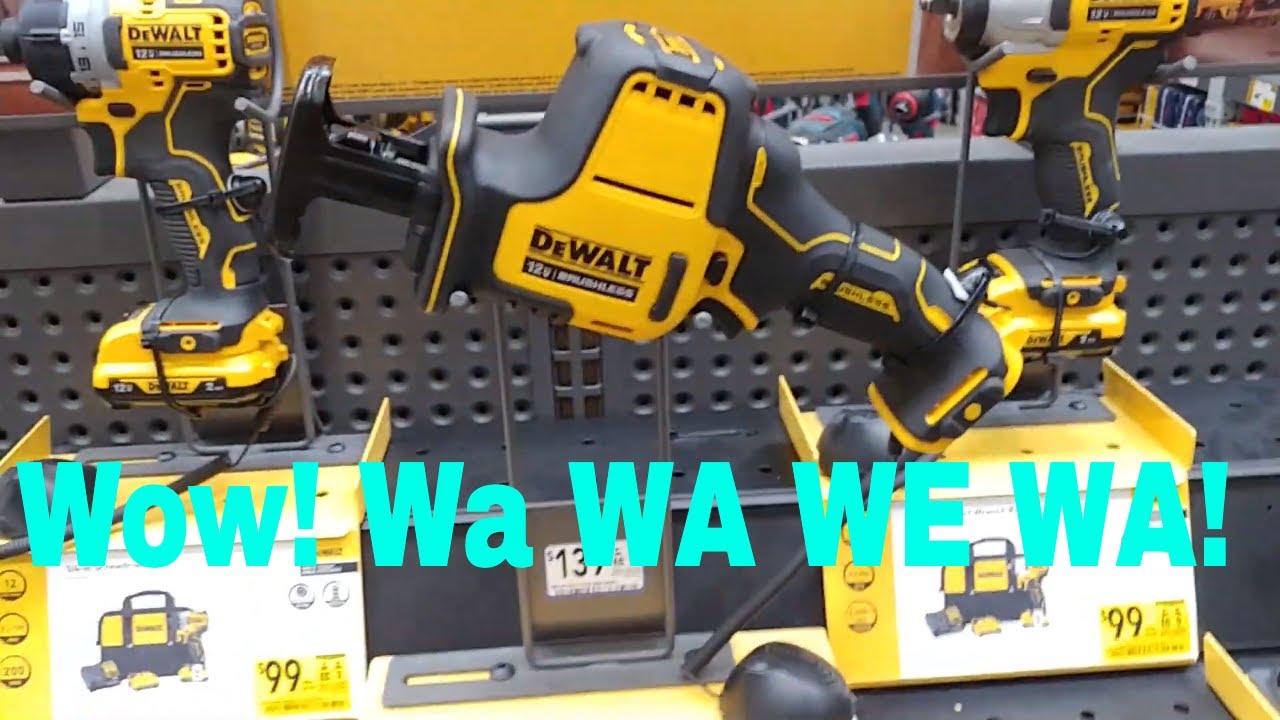 Dewalt Xtreme 12-volt One Handed Recip Saw Now @lowes