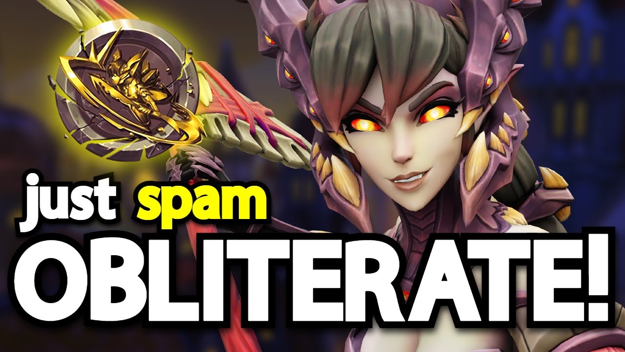 Vora's NEW Obliterate Talent is SUPER STRONG! (Paladins)