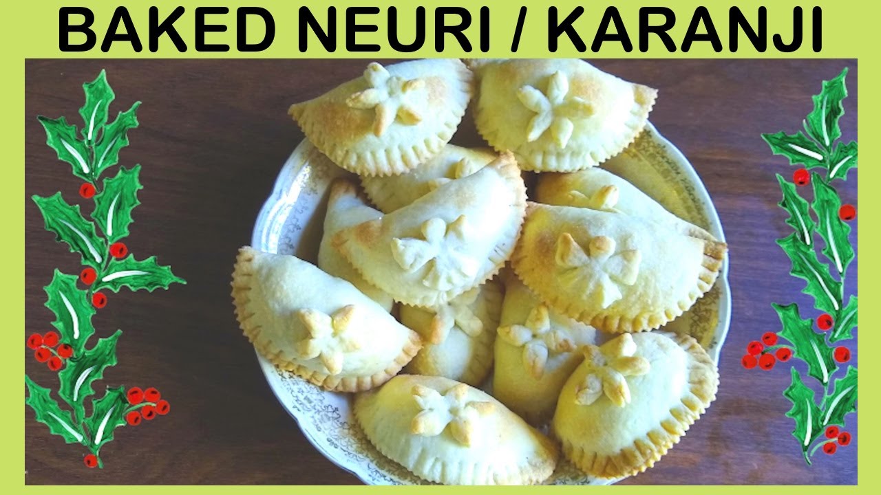 Goan Baked Nevri NEW WAY / How to Make Baked Karanji / Neuri / Neoreo / Gujiya