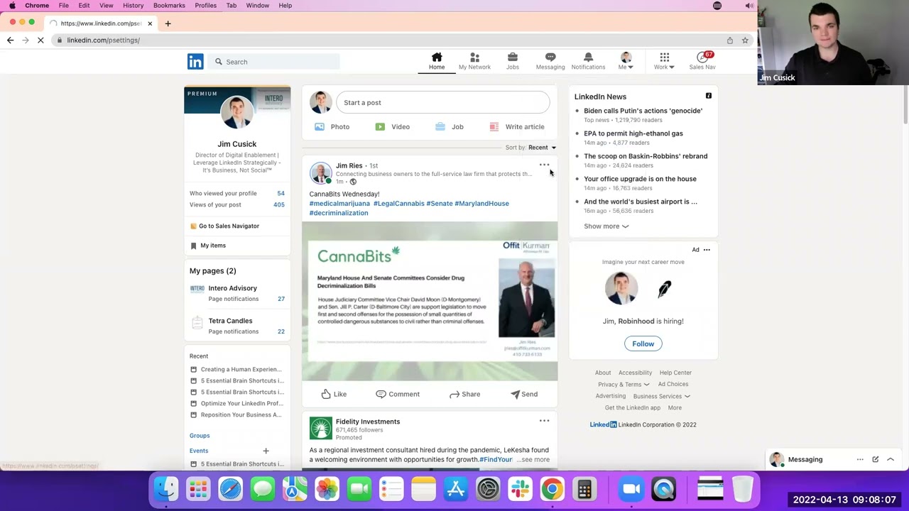 How to Choose if You Want to See Less Political Content in Your LinkedIn Feed