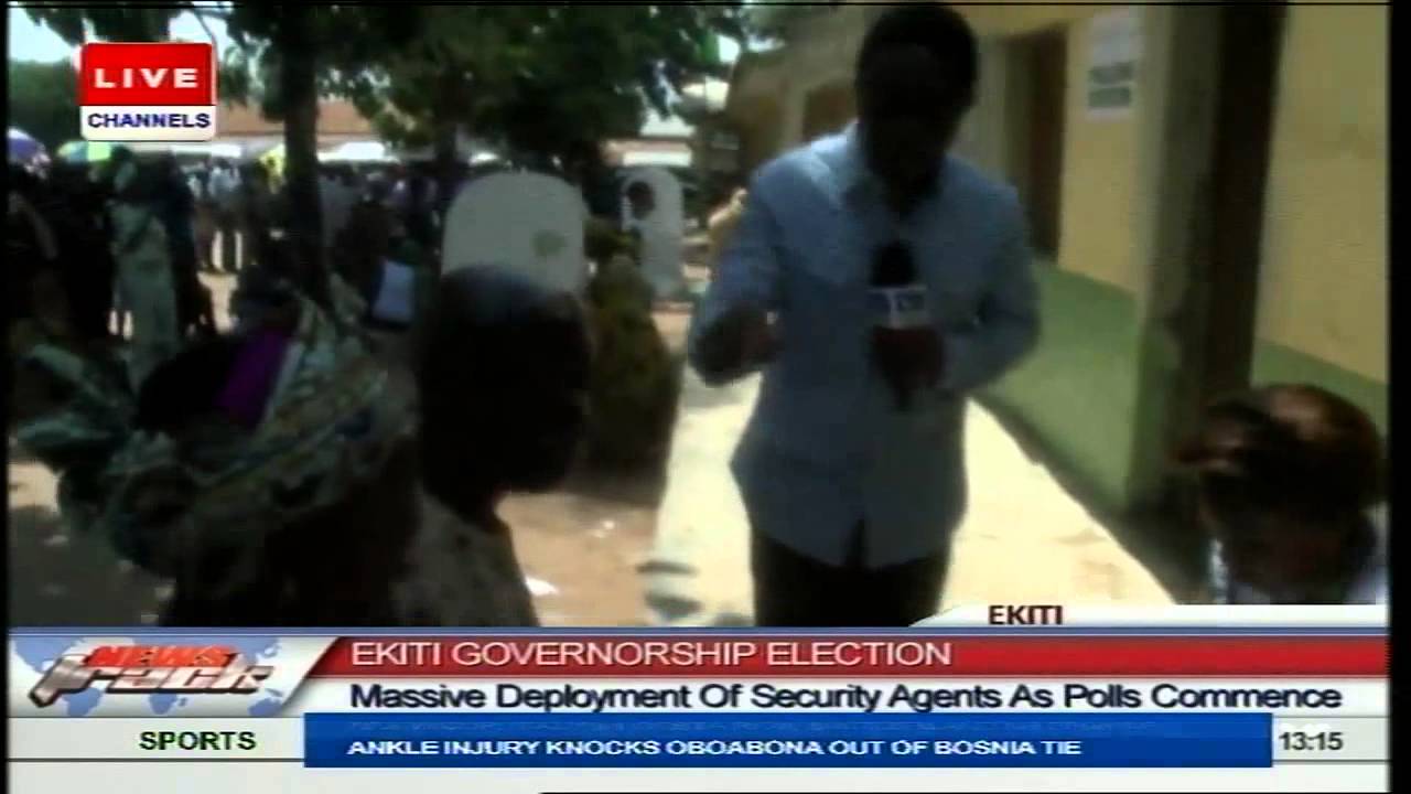 Gov'ship Election: Massive Deployment Of Security Operatives Noticed In Ekiti