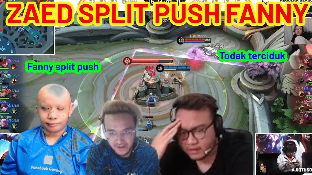 REAKSI DOMINUS TODAK TERCIDUK FANNY ZAED SPLIT PUSH