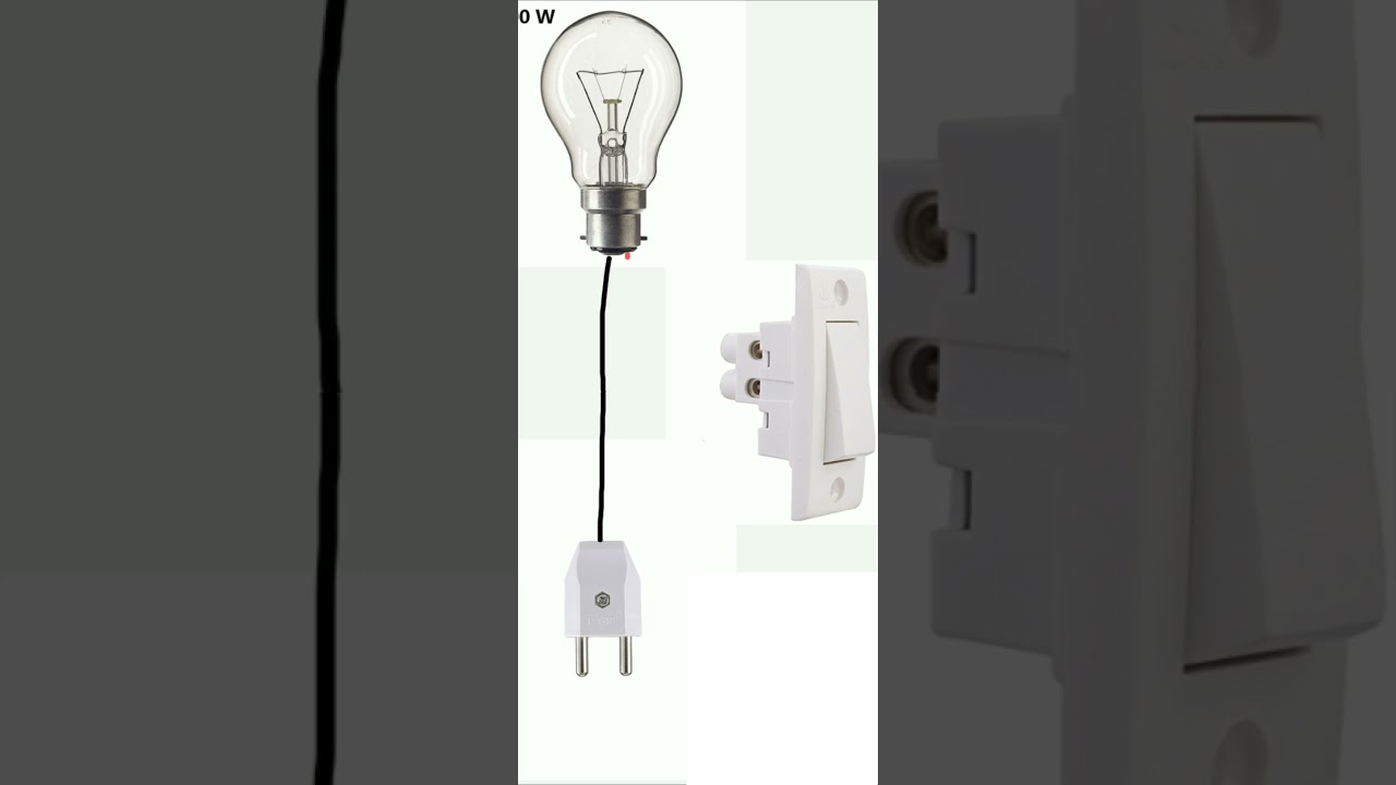 switch ka connection kaise kare l bulb on off switch kaise lagaye
