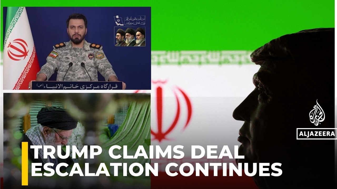 Iran Denies Talks with US as Trump Claims Progress | Tensions Escalate