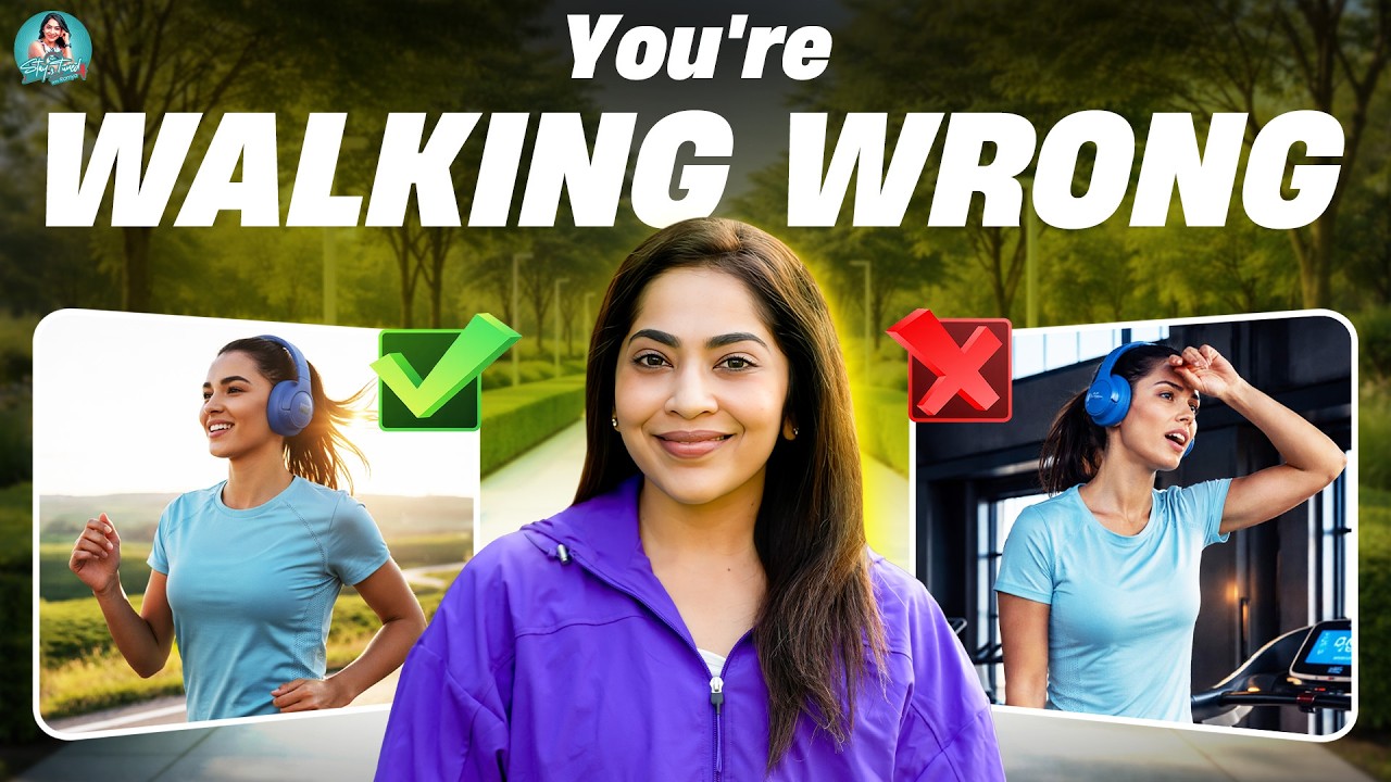 Stop Walking Like This | 4 WAYS to Optimise Your Daily Walk | Stay Tuned with Ramya