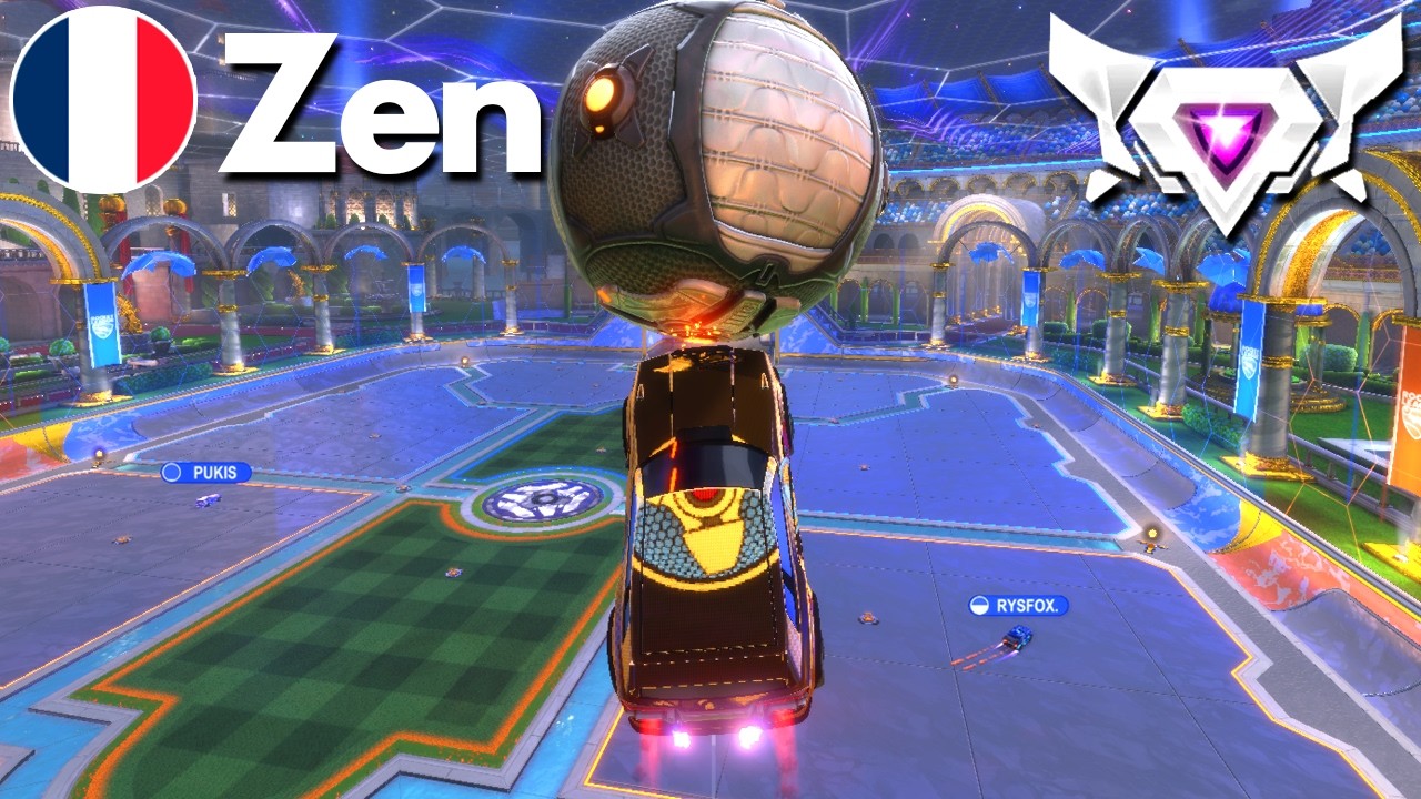 ZEN Rocket League Gameplay (SSL 2v2)