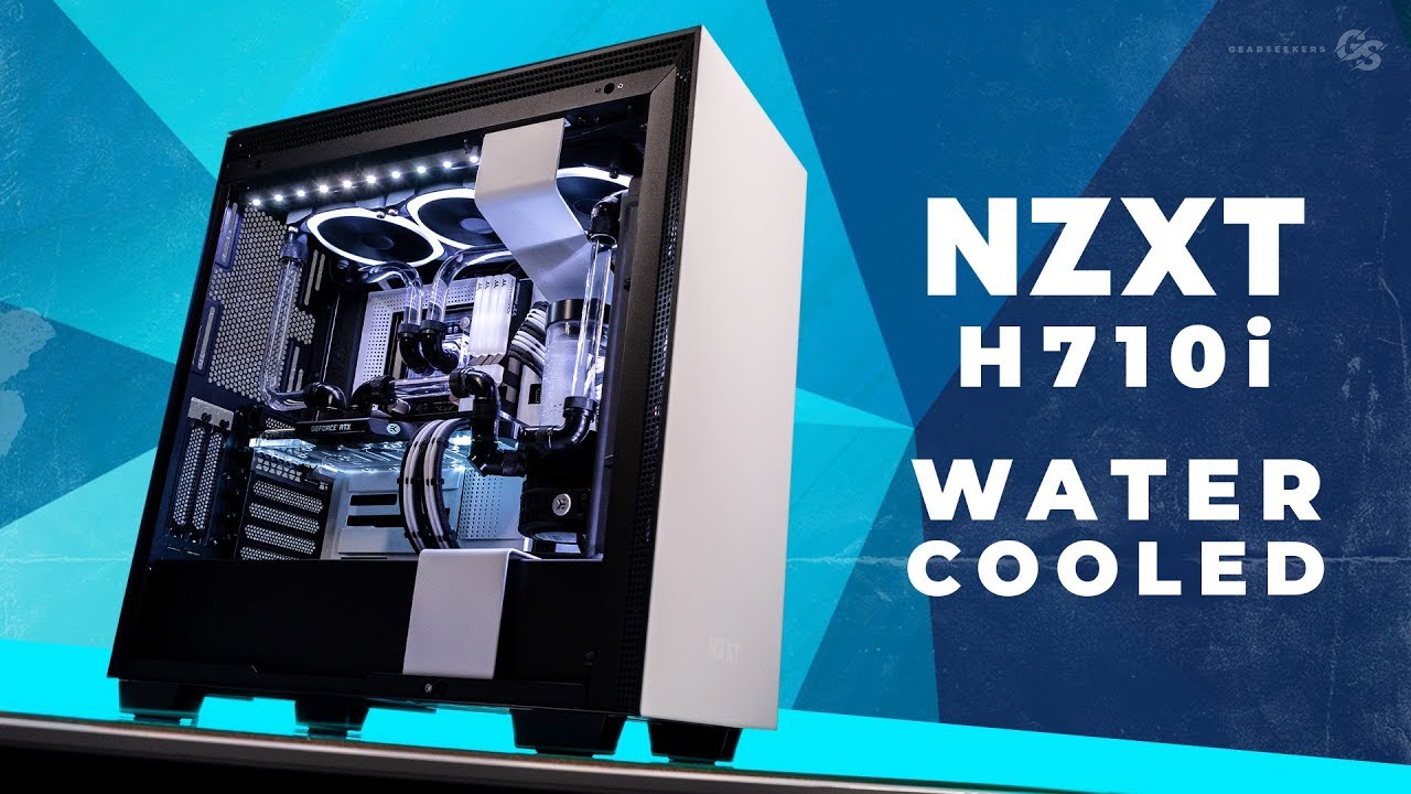 MONOTONE - NZXT H710i Water Cooled - Overclocked RTX 2080 Ti Gaming PC Build