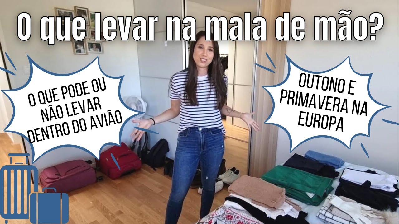 COMO VIAJAR SÓ COM A MALA DE MÃO DURANTE 15 DIAS