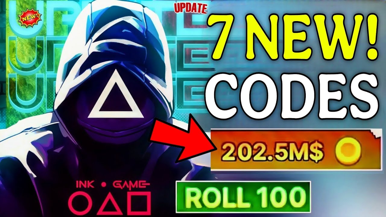 ⚠️SKY SQUID!💥[КОД]⚠️ КОДЫ INK GAME ROBLOX 2025! НОВЫЙ КОД INK GAME АВГУСТ 2025!