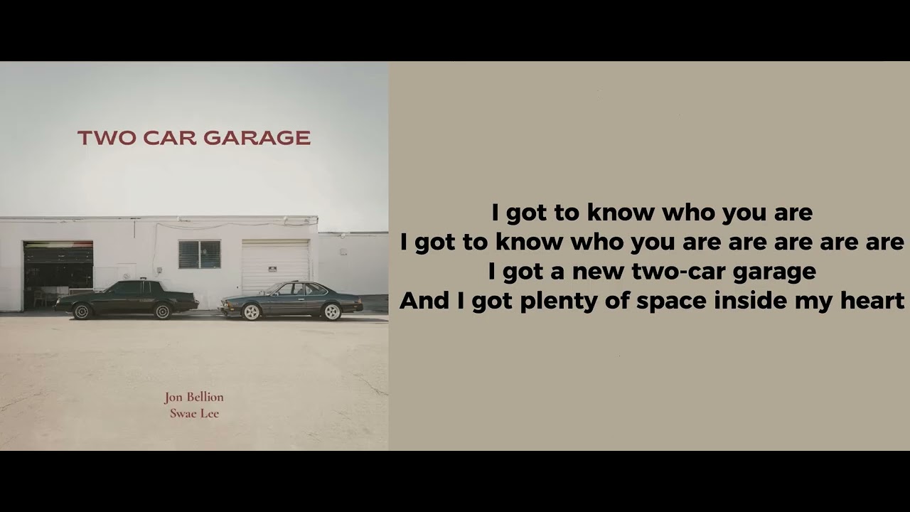 Two Car Garage - Jon Bellion, Swae Lee, FANDOM (Lyrics)