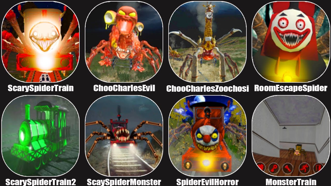 Mobile Choo Choo Charles Mod,Scary Spider Train Horror,Monster Train,The Evil Spider Train