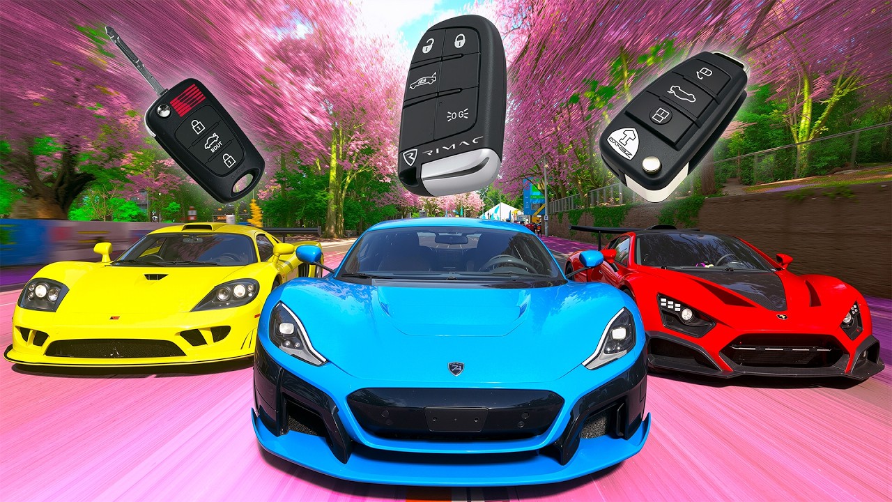 We Used The Rarest Brands In Forza Horizon 6!