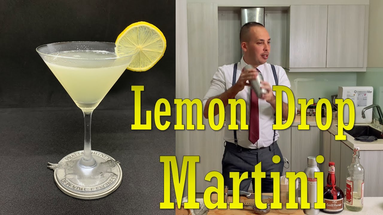 Oprah's favorite Cocktail Lemon Drop Martini With Danzka Vodka! Shooter make Drinks