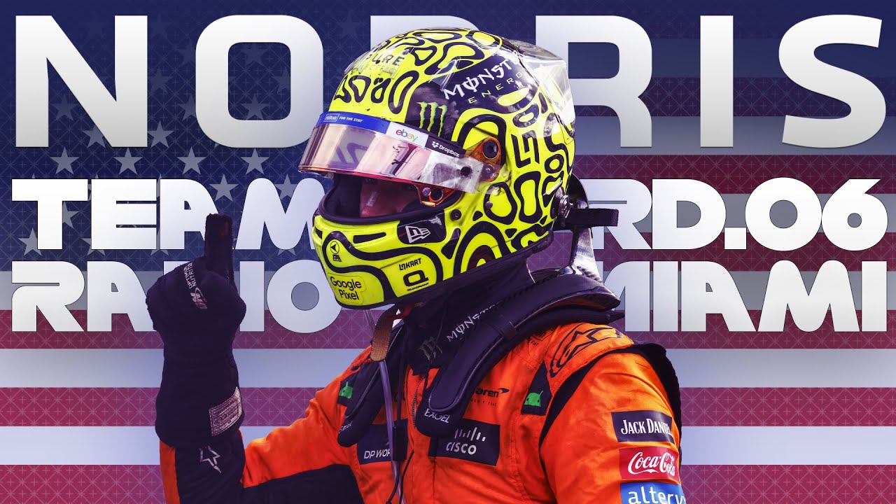 Best of FIRST TIME RACE WINNER Lando Norris Team Radio from Miami | 2024 Miami