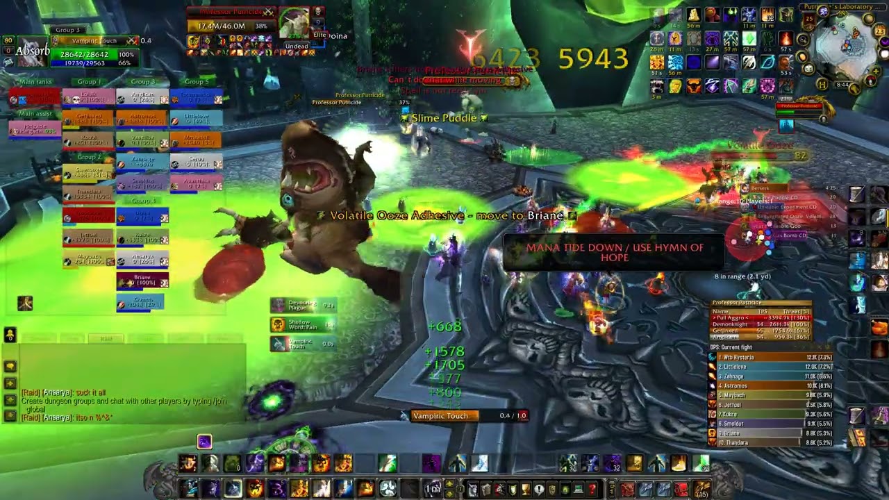 Warmane | Lordaeron | ICC 25nm - Professor Putricide 💊 | Shadow Priest PoV