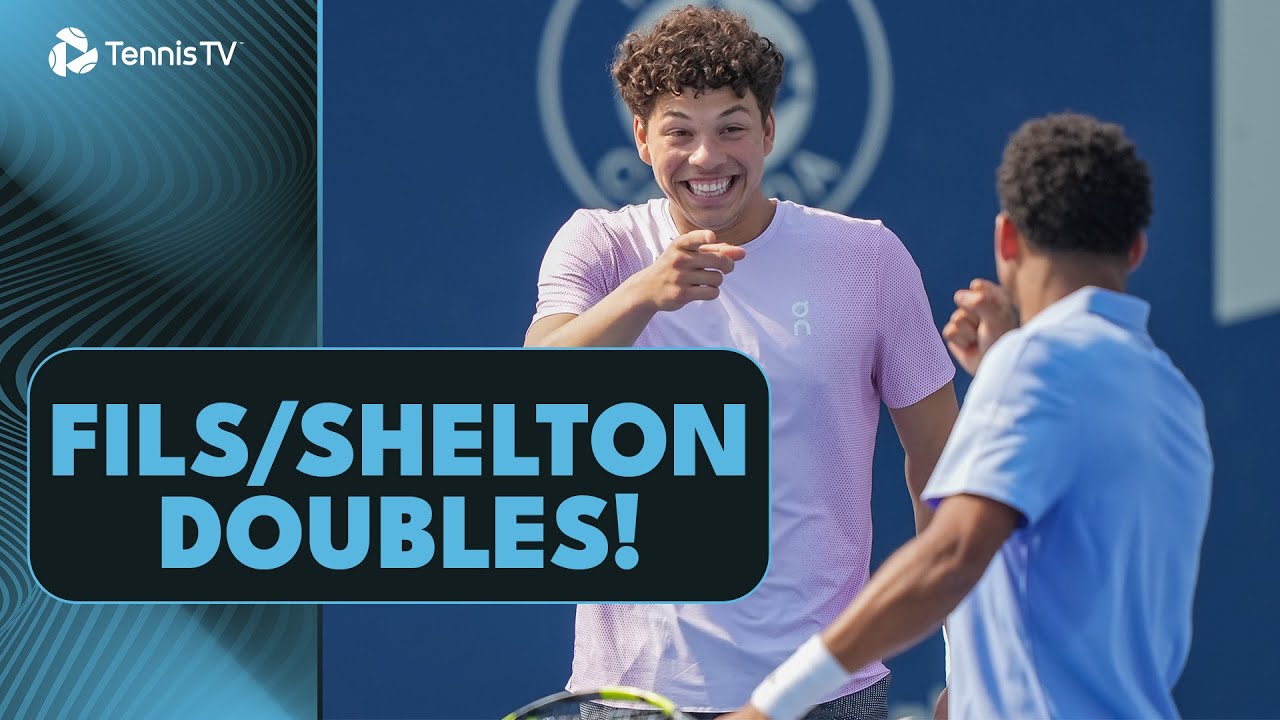 Arthur Fils & Ben Shelton Continue Their Doubles Fun! | Toronto 2025 Highlights