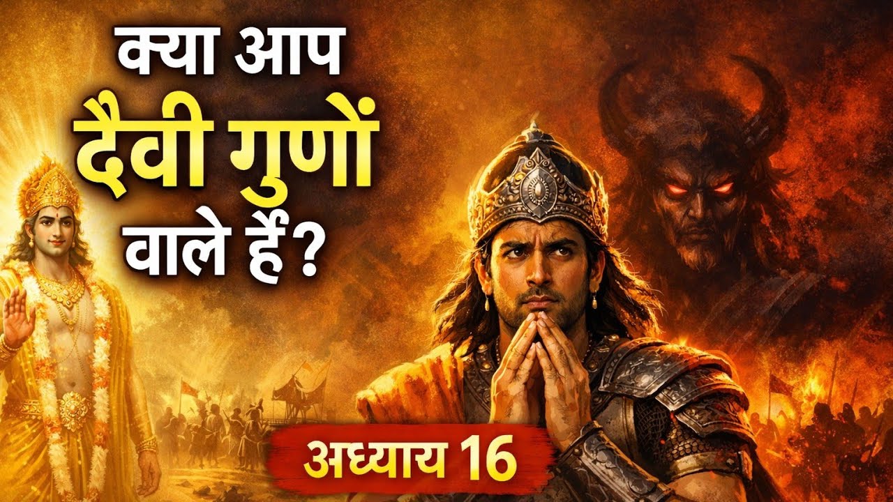  दैवी और आसुरी स्वभाव का रहस्य🍀🍀गीता अध्याय 16