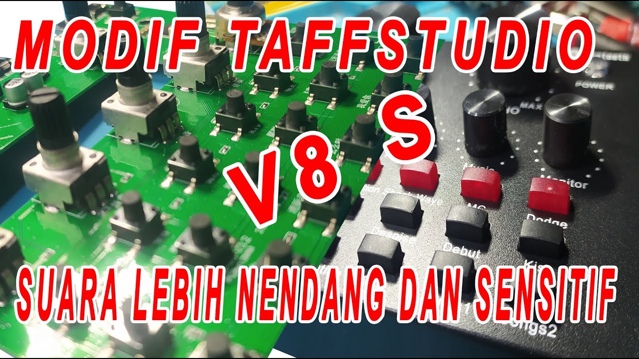 Sering ditanya Tipe ini MODIF LIVE SOUNDCARD V8S SUARA JADI LEBIH NENDANG DAN SENSITIF