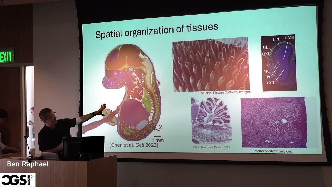 Ben Raphael | Computational methods to identify spatial domains ... | CGSI 2024