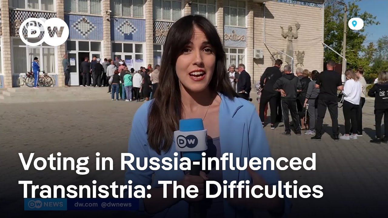 Transnistria: What we know about Moldovans voting in separatist territory | DW News