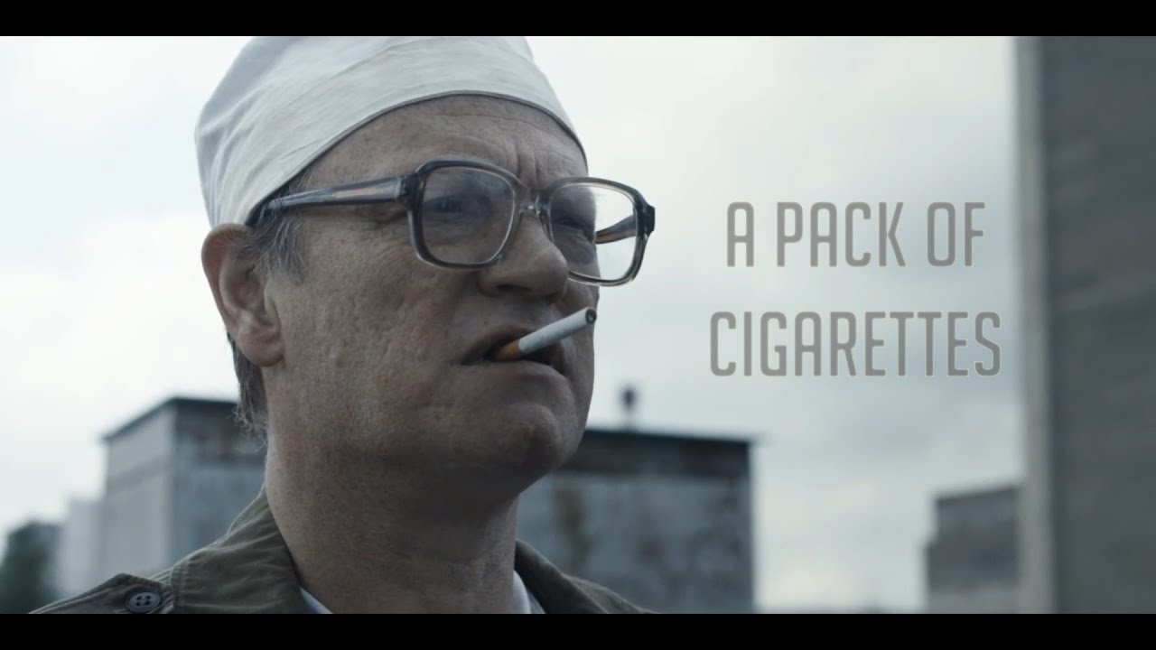 Valery Legasov | Chernobyl HBO | a pack of cigarettes
