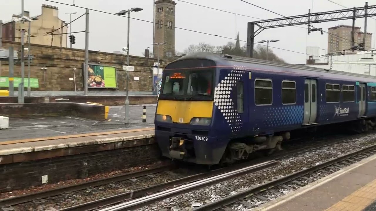 1M88 397006 Glasgow Central-Carlisle arriving into Motherwell 11/1/25