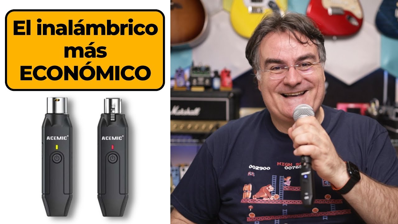 El INALÁMBRICO para micrófono más ECONÓMICO | ACEMIC G6