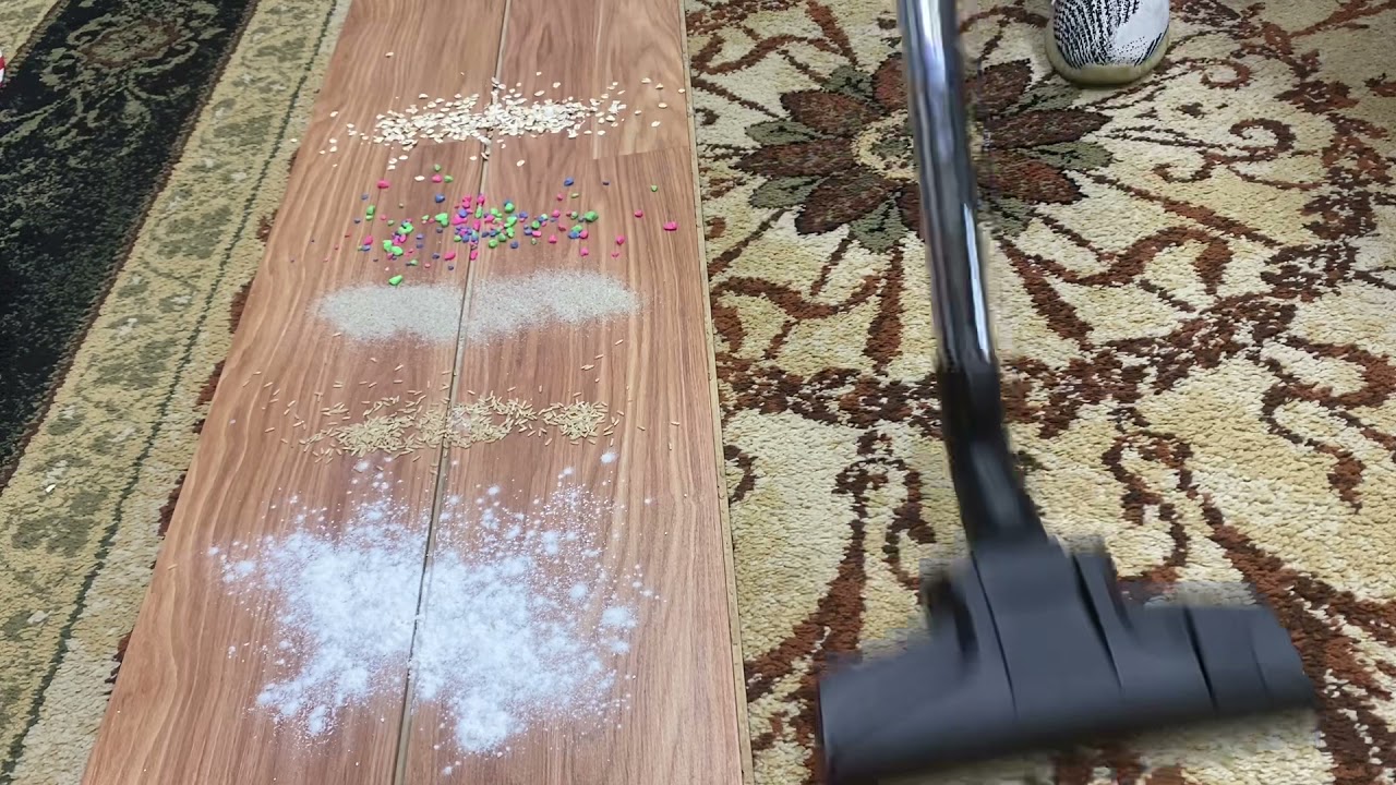 Eureka whirlwind pick up tests. Hard floor and carpet
