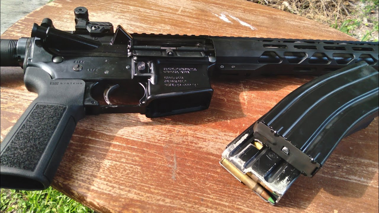 Тест дальности и точности AR-пулемета Radical Firearms RF-15