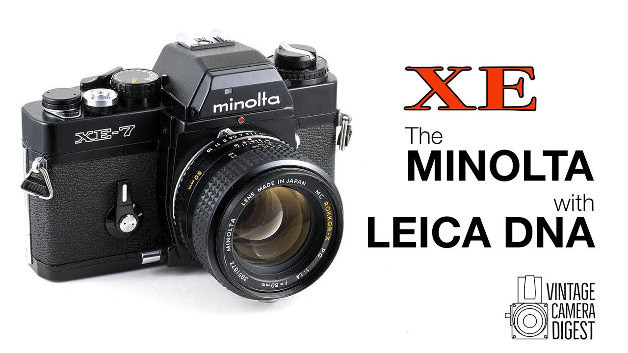 Minolta XE — Minolta с ДНК Leica