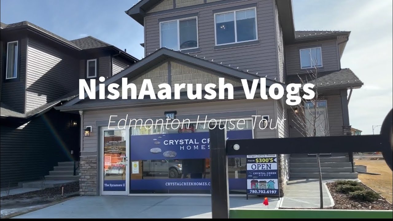Edmonton SE Canada -House Tour || Showhome  Mapple Crest