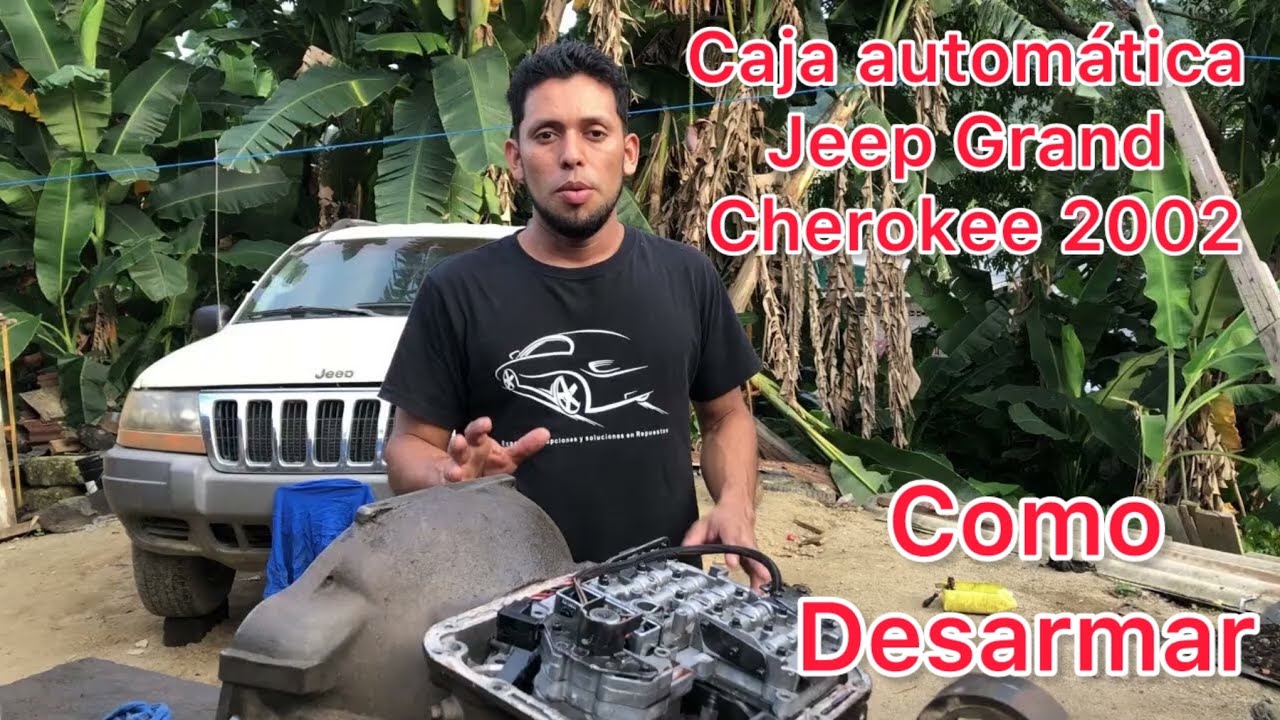 Como desarmar una transmisión automática de Jeep Gran Cherokee 2002