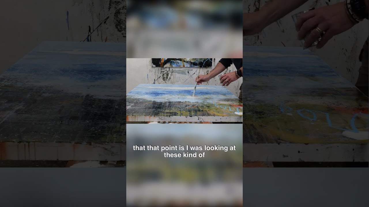 Keeping a clear focus when painting. 